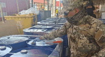 Aseguran más de 25 mil litros de precursor para drogas en Colima